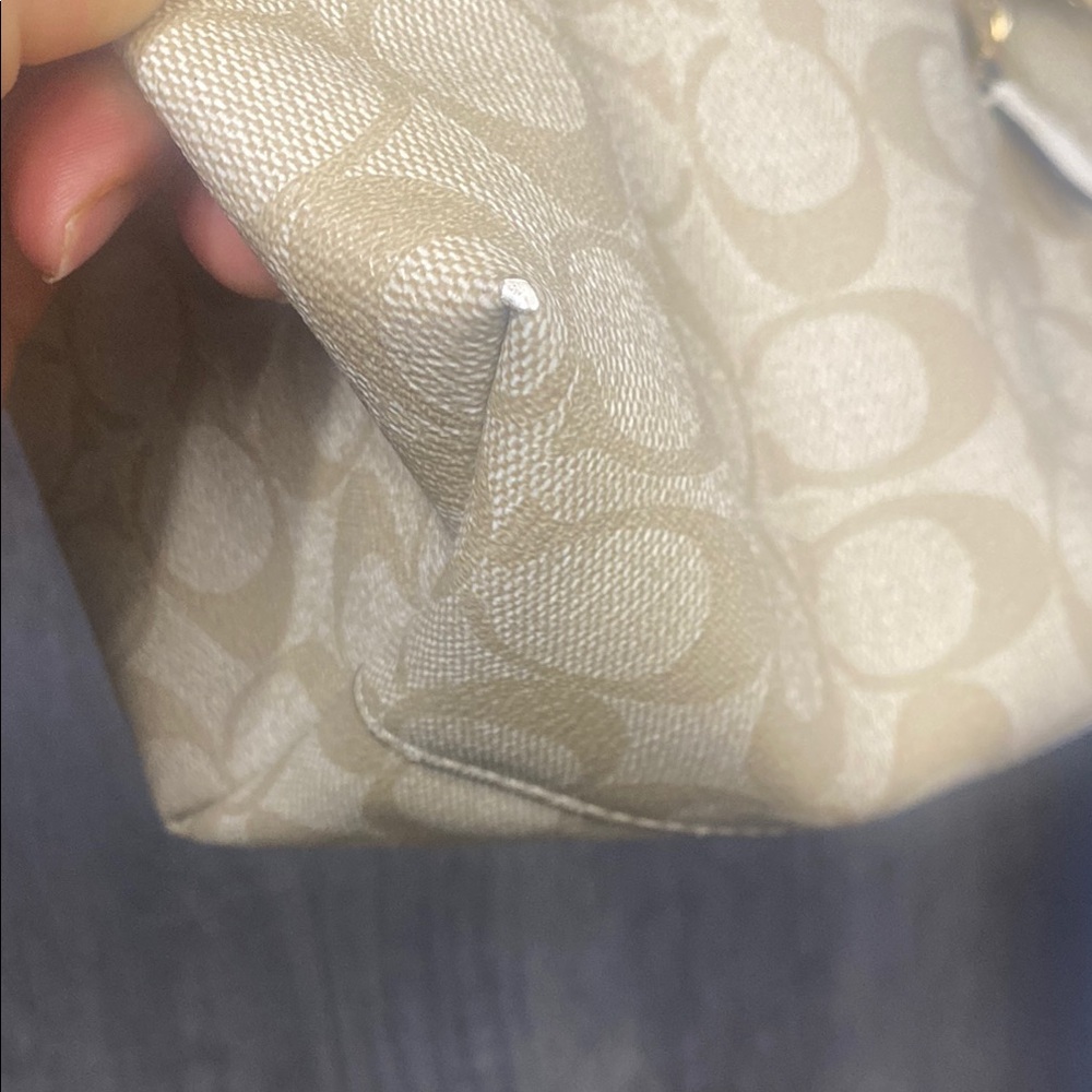 Coach Tan Signature Tote Bag - Picture 12 of 12